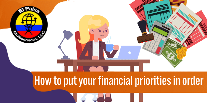 How to put your financial priorities in order