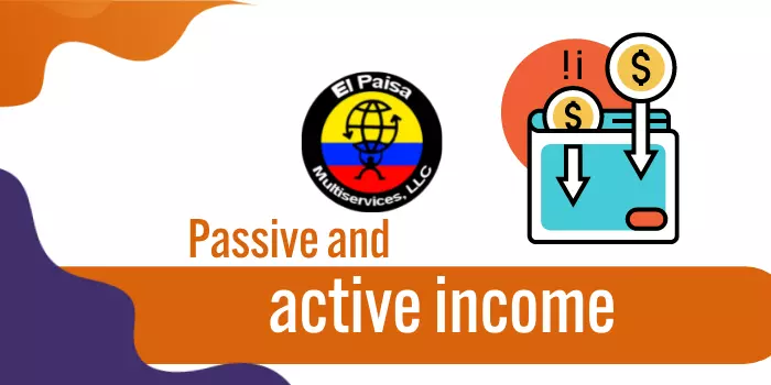 Passive and active income 