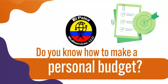 Do you know how to make a personal budget? 
